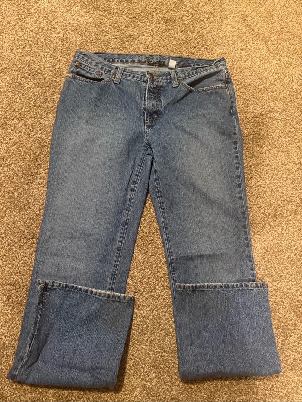 Cruel Girl Women's Blue Cropped Denim Jeans